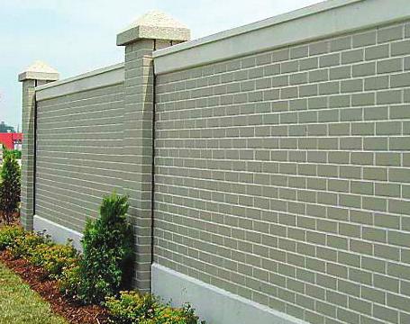 DURISOL PRECAST NOISE BARRIERS Brick Application Many residential applications require a brick finish appearance to compliment the local aesthetic environment.