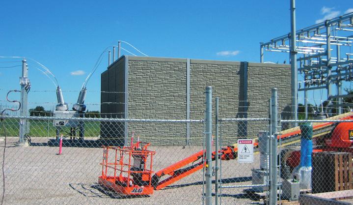 NB 15 SYSTEM The NB15 is a post and precast panel noise barrier system with posts located on 15ft (4.56m) centers. The NB15 system can be engineered for wall heights to 35ft (11m) or more.