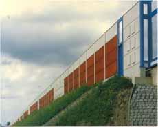 Conceptual Motifs Location and Design - Highway Side Motif accent panels have been conceptually placed on the highway side of the barrier at equal spacing along
