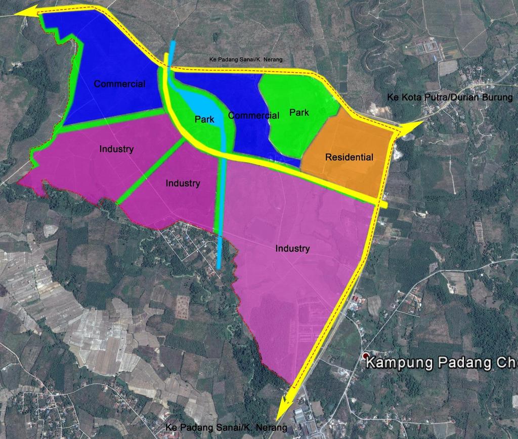 RUBBER CITY Fast Facts Masterplan Area 1,500 acres Located in