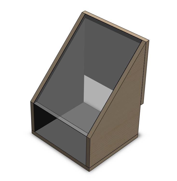 Model Features: Our model is based on the geometry of a common solar collector design.