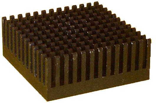 Thermal Measurements (cont.) Heat Sinks Evaluated ƒ A : Thermalloy 2330B, 37.9x38.2x16.3 mm, cross cut extrusion pin fin ƒ B :Thermalloy 2332B, 41.3x43.3x16.