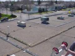 to ensure the safety of the CFO while conducting roof inspections. Roofing: Roof Openings (B3021) 2010-05-03 0 1700.