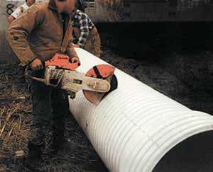 A Standard in the Industry Engineered to withstand tough conditions A-2000 is a seamless profile wall pipe extruded with a smooth interior and corrugated exterior.