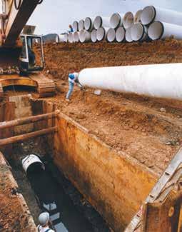 A-2000 perforated pipe for subdrainage systems Contech A-2000 perforated pipe (4-36 diameters) has several important features that make it the designer s first choice for subsurface drainage systems: