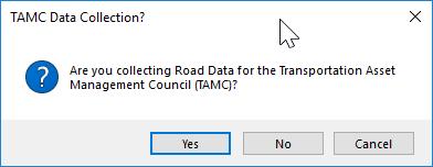 B. Local Use Export Option The Export for LDC option in the LDC menu does not automatically tag your data for TAMC/Federal-aid data collection; therefore, this option is suitable for