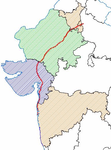 Delhi Mumbai Industrial Corridor (DMIC) Pakistan Rajasthan Punjab Haryana Delhi Uttar Pradesh Being developed by Govt. of India in collaboration with Japanese Govt.