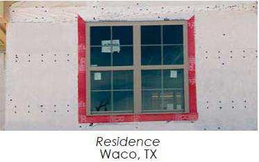 6 - Seam & Window Flashing Barrier Houston, TX Waco, TX Seasonal termite swarming Entry of subterranean termites from underground can take