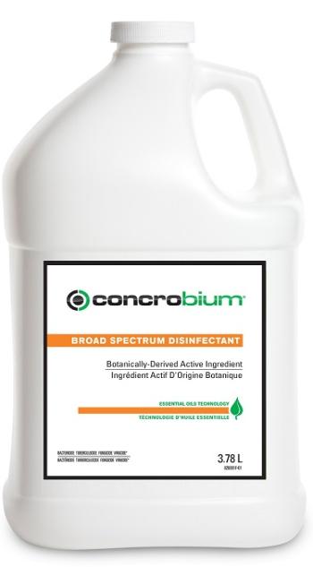 Unlike other products, Concrobium Broad Spectrum Disinfectant provides superior cleaning so users don t have to resort to two separate products for disinfection and cleaning.