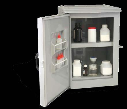 configurations for winchesters and eurobottles Additional handy door compartments - useful bonus storage Padlockable - security and
