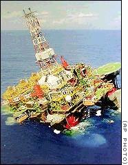 Petrobras P36 Oil Rig, off coast of Brazil Reported that nine people were killed following three explosions that ripped through the rig off the coast of Rio de Janeiro the $350 million platform, the