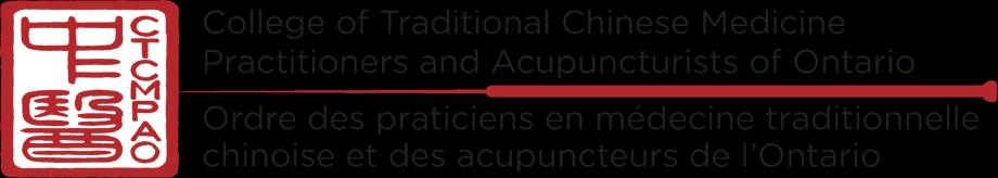 Professional Incorporation Handout College of Traditional Chinese Medicine Practitioners and Acupuncturists of Ontario Current to March