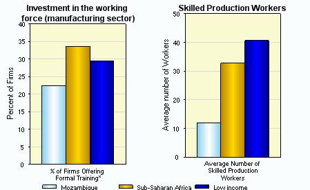 The Enterprise Surveys collect information on labor market constraints faced by firms and also on the characteristics of the workforce employed in the non-agricultural private economy.