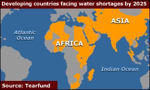 Water Shortages Major global