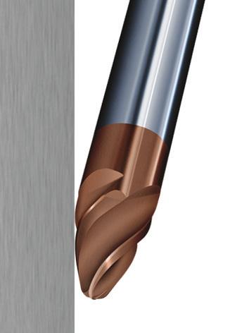 02 x D1 For example, a 10.00mm diameter ballnose can achieve an ap of 0.20mm.