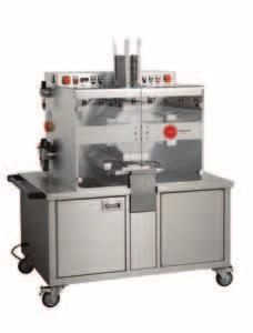 PRESS OUT UNIVERSAL MINI UNIVERSAL FULLY AUTOMATED, HIGH SPEED DEBLISTERING MACHINE CAPABLE OF REMOVING PRODUCT FROM UP TO 50 BLISTER PACKS PER MINUTE.