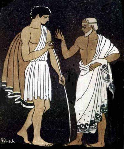 In Greek mythology, Mentor was a friend and trusted counselor of Odysseus.