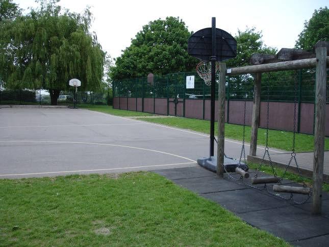 Gate to be closed after entry. Branch Bros will deliver materials to hard standing area on playground.