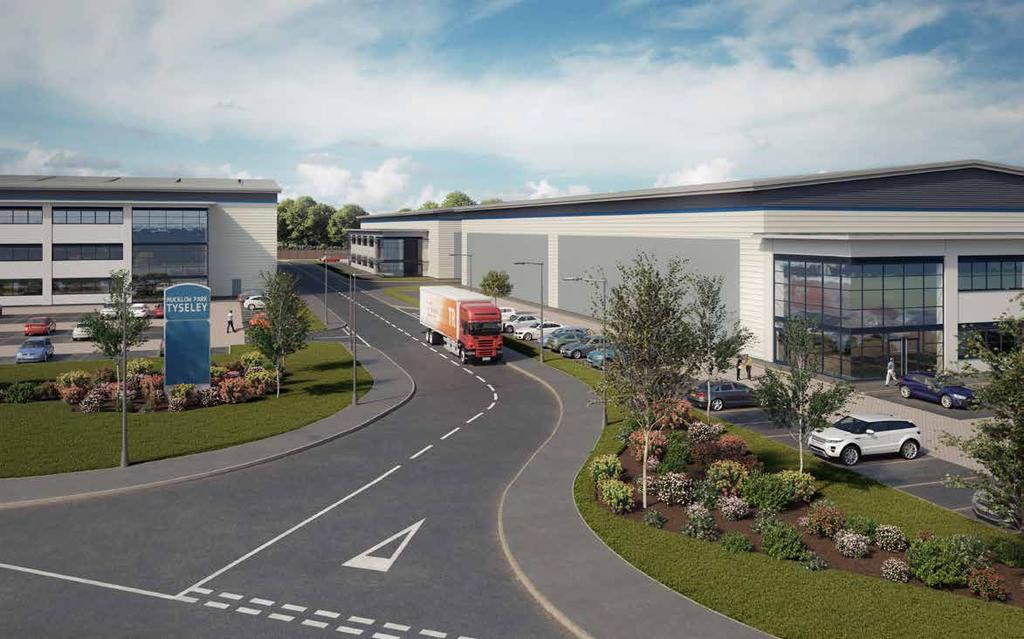 REAL ESTATE INVESTORS AND DEVELOPERS MUCKLOW PARK MANUFACTURING & LOGISTICS UNITS from 50,000 to 110,000 sq ft www.mucklowparktyseley.