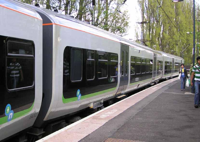 3.33 The vision for light rail and tram-train in the West Midlands is to provide services in appropriate High Volume Corridors with the following characteristics: Service speed of 25 35 km/hr (light