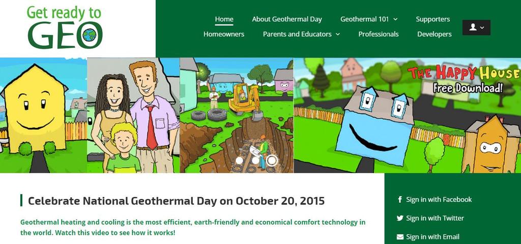 National Geothermal Day Supported by Industry Stakeholders National Geothermal Day aims to raise awareness about environmental and economic benefits of geothermal energy and its vital role in