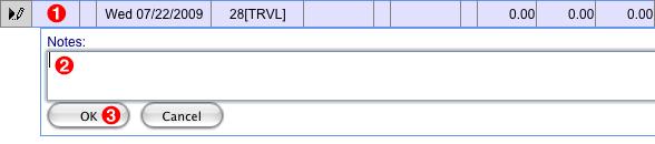 Click the cell in the Reg column and change the value to 8.00 for eight hours of LV. Click the Save button to update the timesheet. Click the save button after you are finished making changes.