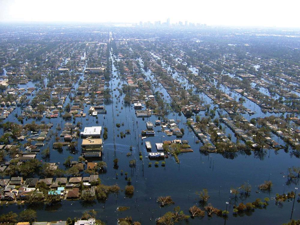 New Orleans, Louisiana Flooded by