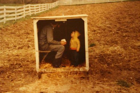 Little Andy Bollinger Even at a young age, Andy knew he wanted to be a farmer.