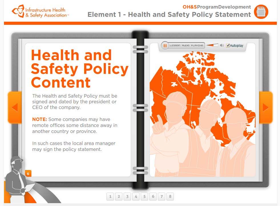 Health and Safety Program Essentials e-learning