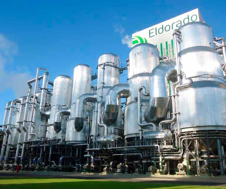 Fibria Celulose Très Lagoas, Brazil New XXL size, 6-effect EVAPS plant with a capacity of 1250 tons/h, producing heavy liquor of 80 % dry solids.