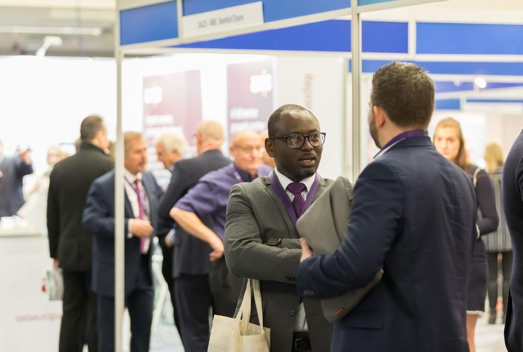 3 EXHIBITION STAND PACKAGES With a brand new floor plan for 2018 ensuring high levels of footfall in a busy, vibrant atmosphere, there will be a strong focus on networking, learning