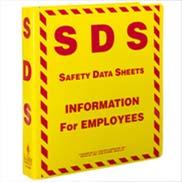 SDSs for hazardous chemicals used in the workplace If the SDS is not available, employee may refuse to work with the hazardous chemicals without penalty after following appropriate organization