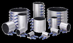 - 0 Repair A fast, permanent and economical repair solution for most pipe types and sizes.