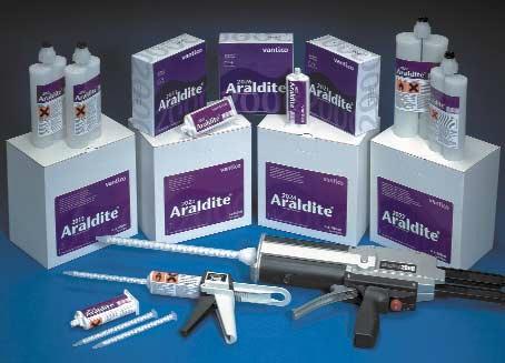 Araldite : Bringing inspiration to life The Araldite 2000 structural adhesives range is continually updated to meet the new demands of innovative design.