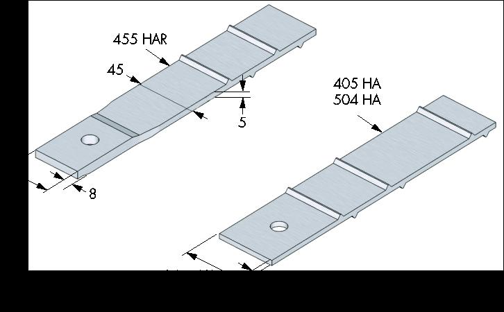 Requirements In the opinion of the BBA, the High Adherence Strip and Panel Lug System for use in reinforced soil retaining wall and bridge abutments, when used in conjunction with precast concrete