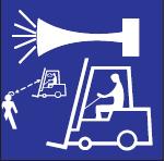 FL drivers to sound the horn when coming at blind corners/ intersections or through gates Install rotating beacons at