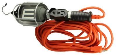 Part # 23A20005 750 Lumens Standard 16 gauge wire 50 foot retractable cord Black high strength 18 gauge wire