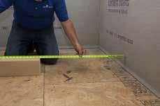 2 PROCEDURE: Install ProBase II Single-Slope Shower Kit. 4.3 SUBSTRATES: Backer board should be installed prior to the shower kit.