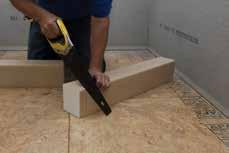 Floor preparation (i.e., leveling, patching) should be done prior to installation of base. 4.3.a DEPRESSIONS: Floors with depressions may cause base to span over these depressions.