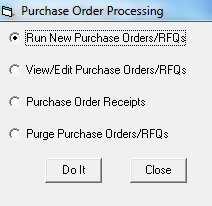 12. Purchase Orders/RFQs RMDB s integrated purchasing and receiving module can be run as the primary system for a company, or simply to complement existing PO systems.