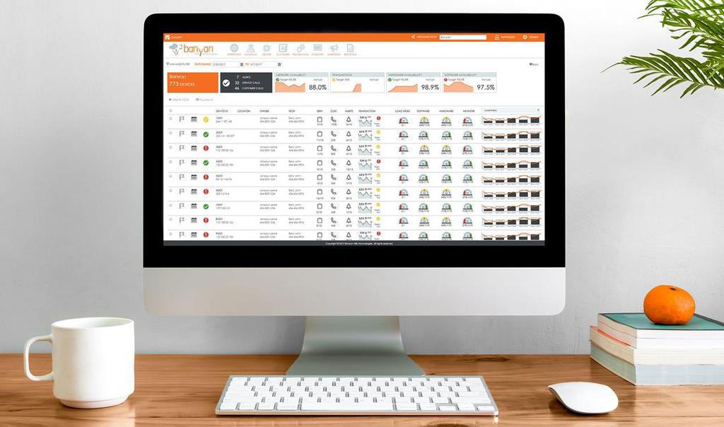 Real-time, one time centralized device management Canopy simplifies operations with a centralized web portal for managing a network of unattended devices.