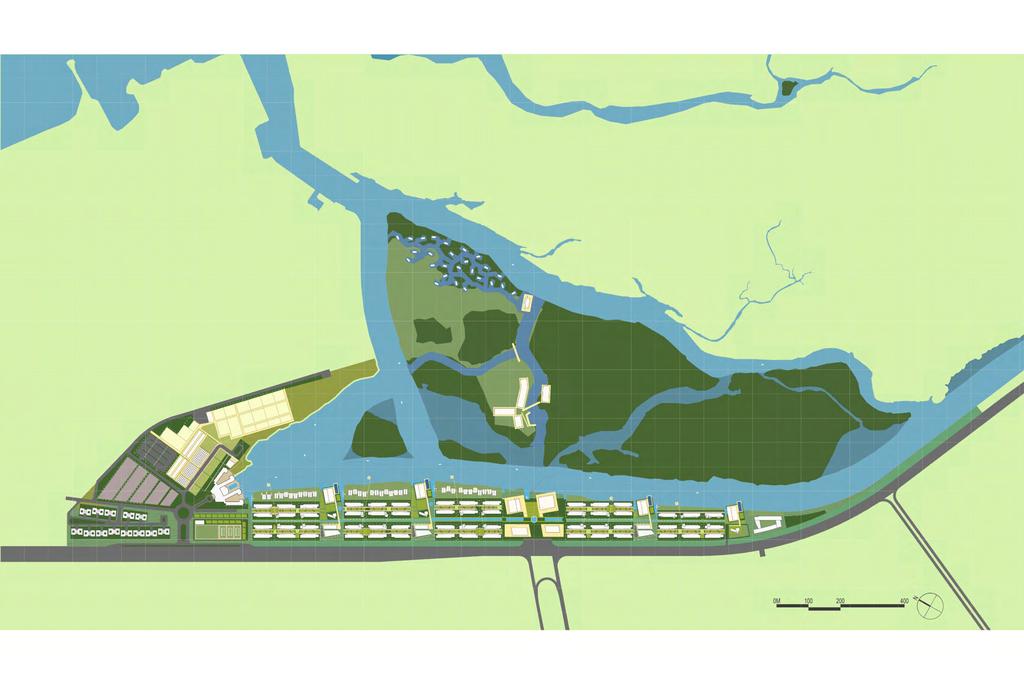 1mins The Mangrove Area is designed to be totally zero impact, including transportation
