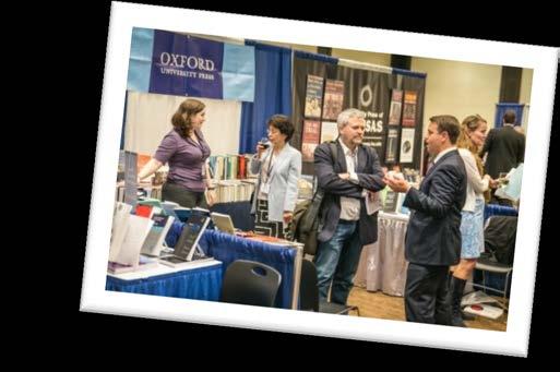 Exhibit Opportunities Whether you are an academic press, a software publisher, or research institute, if your target market includes sociolegal scholars and professionals, you can t afford to miss