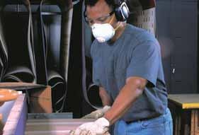 3M developed the first filtering facepiece respirator to receive NIOSH approval in 1972.
