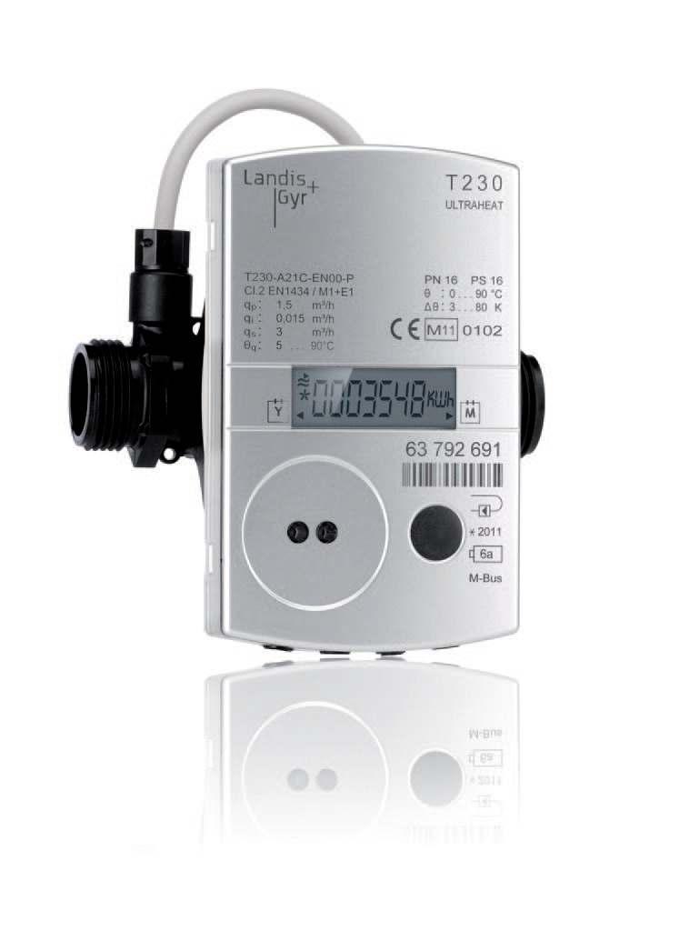 Performance Features Ultrasonic Heating or Cooling meter Smart Metering for all applications Flat, removable calculator Huge and easy readable Display Temperature range: 5-90 C Huge dynamic range: