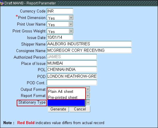 1.2 New dashboard screen - Air Import Documentation has been created A new dashboard screen Air Import Documentation has been created to