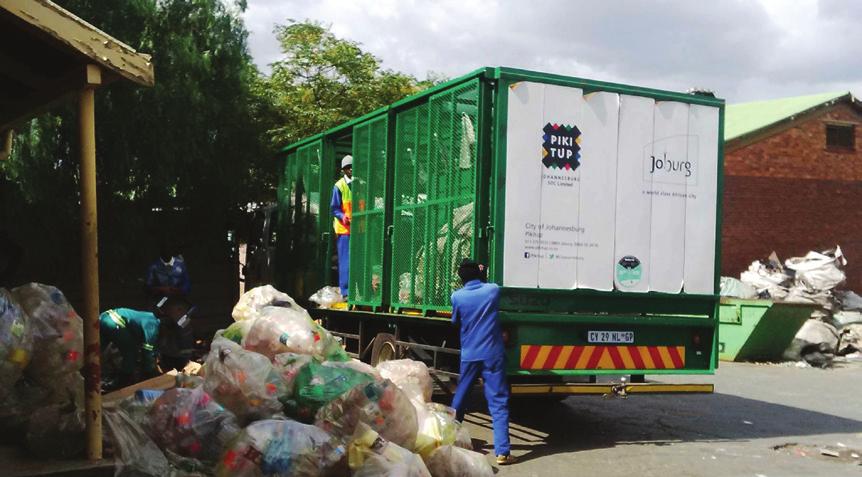 WASTE MANAGEMENT South Africa has not yet developed a re-use and recycle culture.