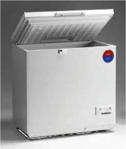 About the size of a chest, these refrigerators typically run on a 12 / 24 volt battery