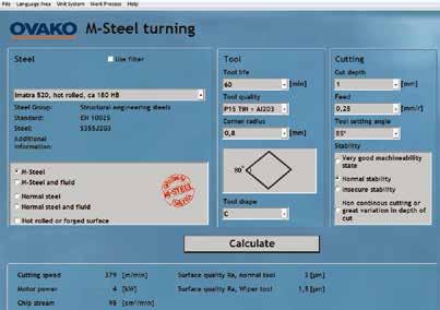 Service systems Product finder Steel Navigator can be used to find the right steel for your needs. The tool includes approximately 200 steel grades covering Ovako s business areas.