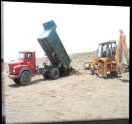 at Khajod. Sanitary landfill site of 1.